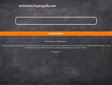 Tablet Screenshot of multimeterbuyersguide.com